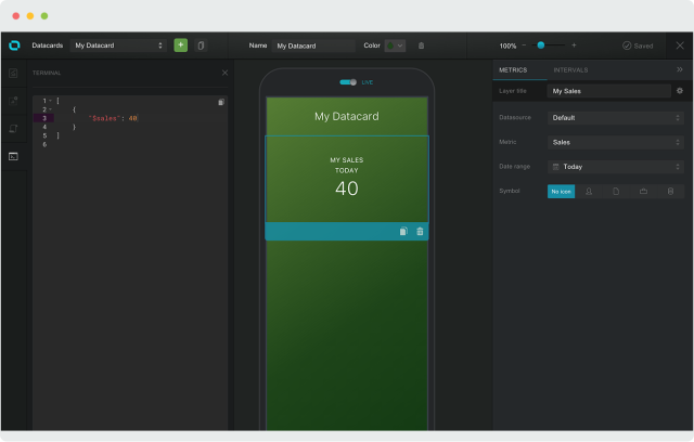 Databox Interface Databox for Developers | Databox