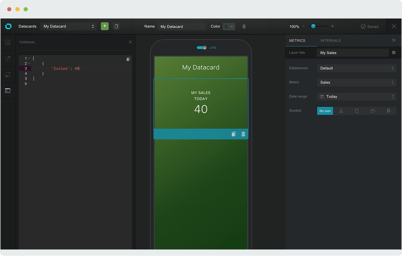 Databox - Right panel