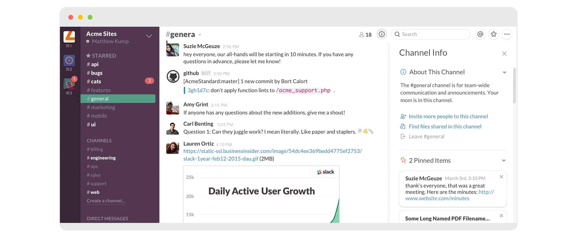 Slack Screenshot