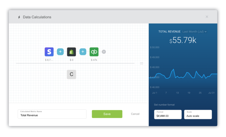Combine Your Data with Data Calculations | Databox