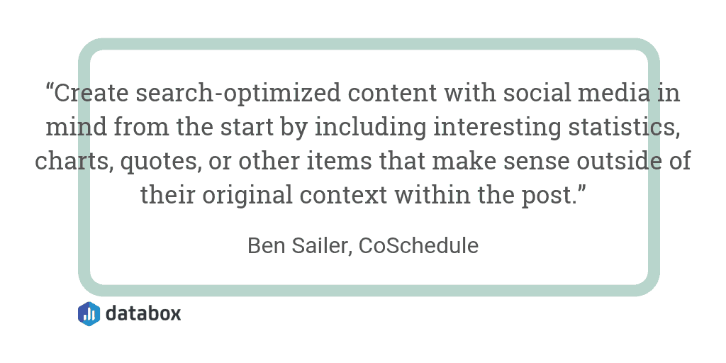 Make Sure SEO Content is Optimized for Sharing