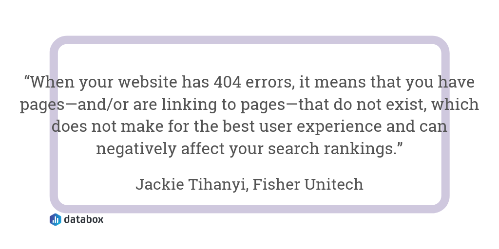 Do You Have Any 404 Errors That Should Be Redirected?