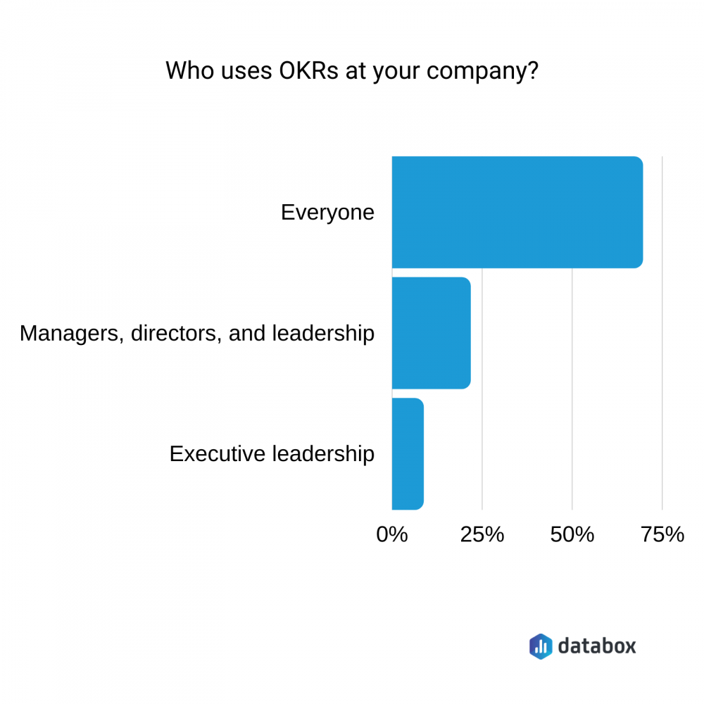 who uses OKRs at their company?