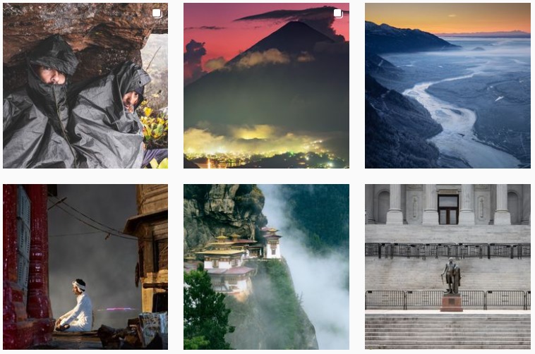 nat geo, an engaging instagram brand's  feed