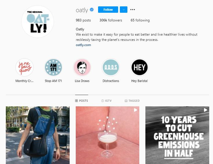 oatly on instagram