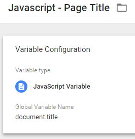 java script variable