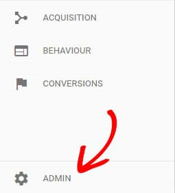 How to Share Access to Your Google Analytics Account - step 2