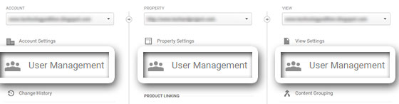 How to Share Access to Your Google Analytics Account - step 3