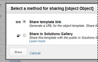 How to Share Assets from Your Reporting View - step 5