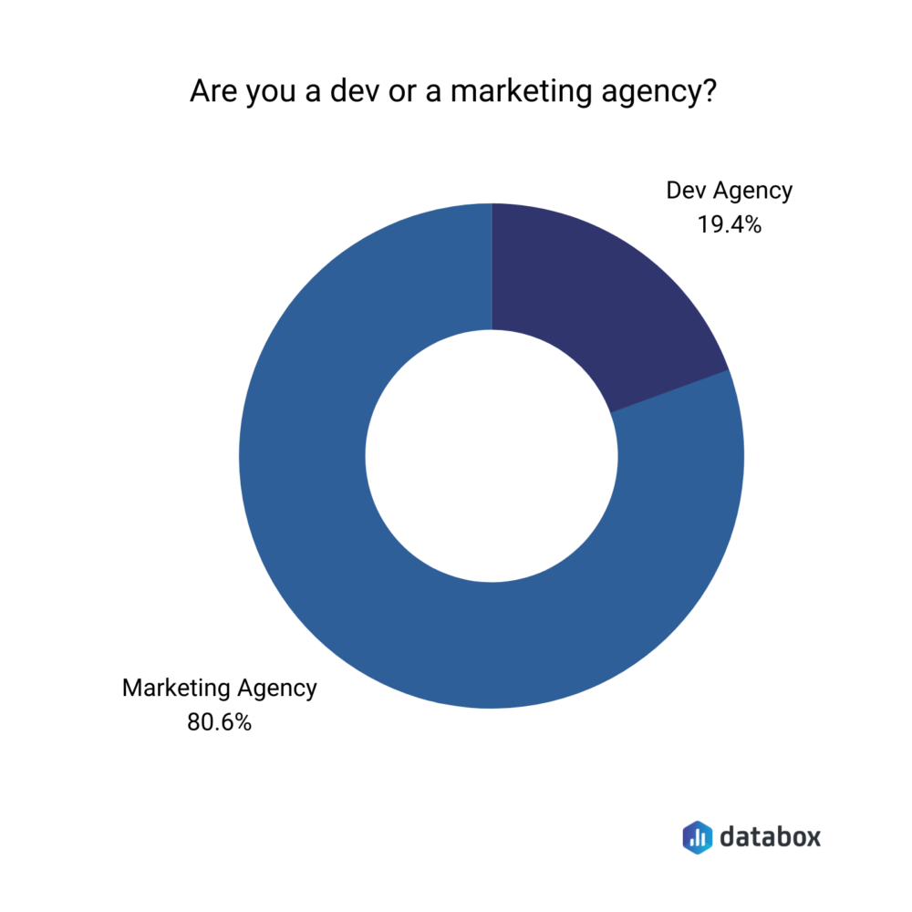 Databox survey respondents profile