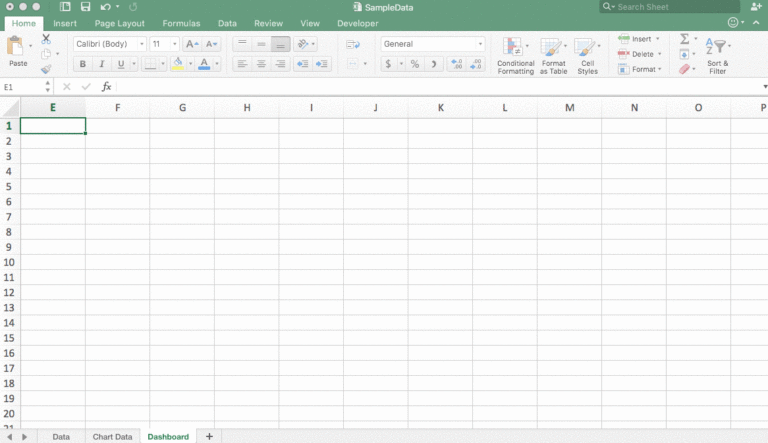 Create an Excel Dashboard from Scratch in 8 Steps (or Just 3 with ...