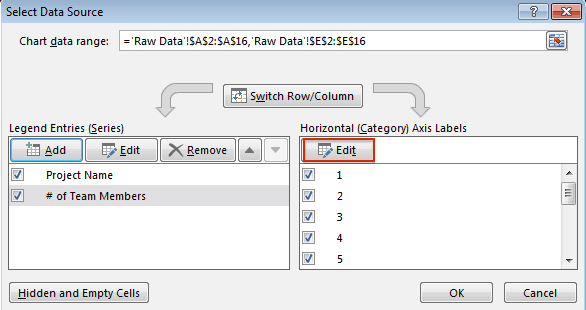 How to properly format the X-axis in Excel