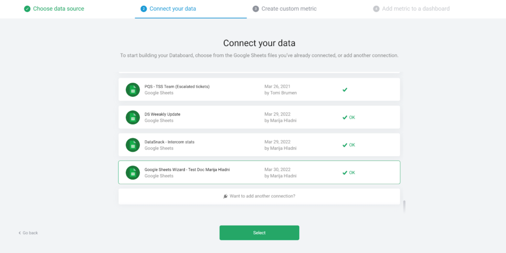 Create a custom metric