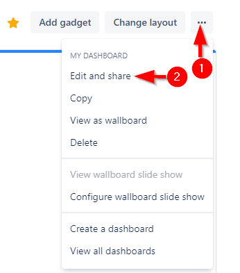 Sharing Your Jira Dashboard