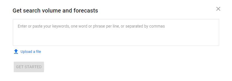 Google Ads Keyword Planner for PPC forecasting