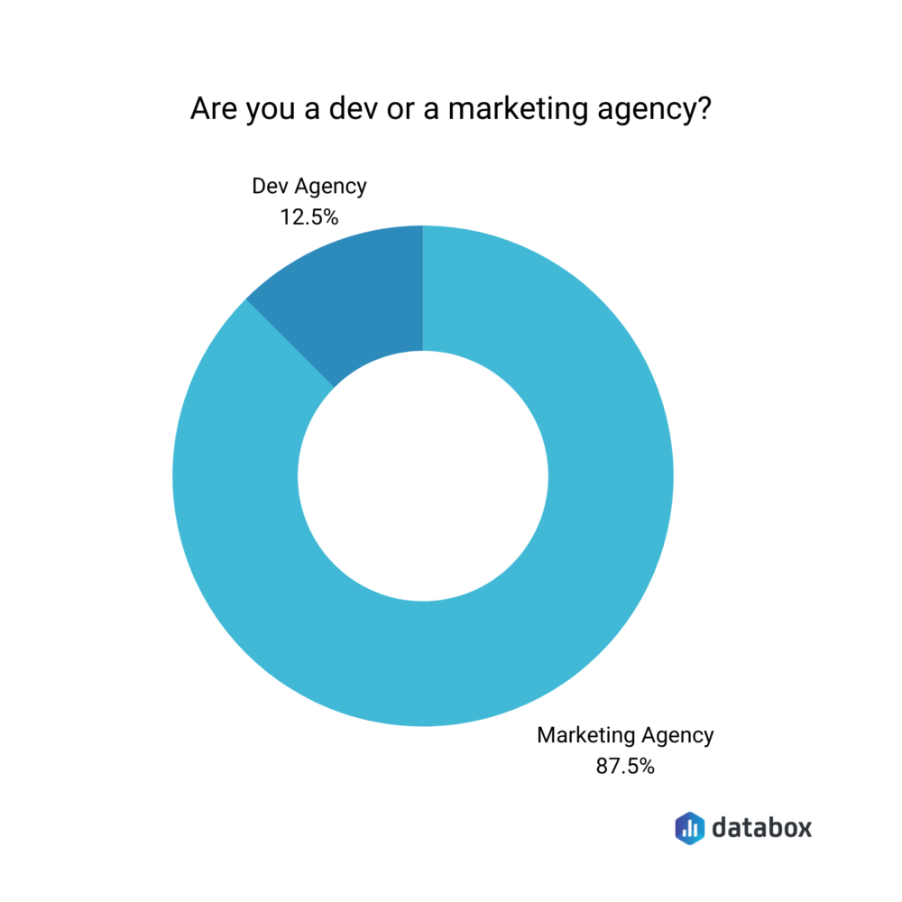 Databox survey respondents' profile