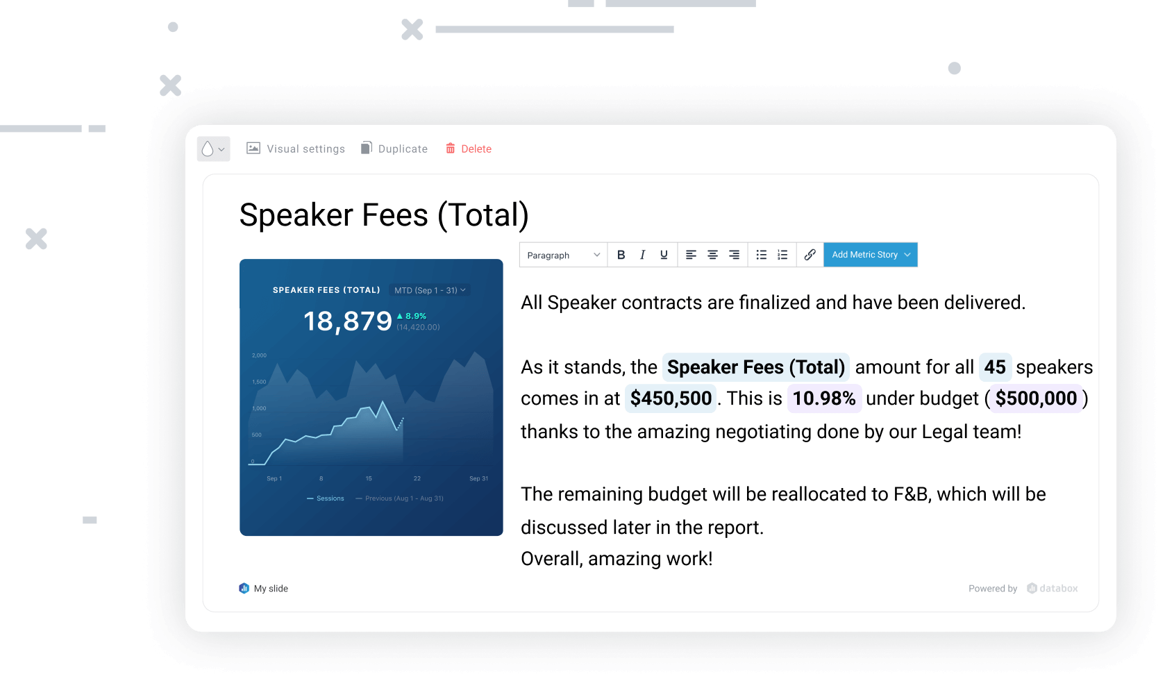 Data Story - GSheets