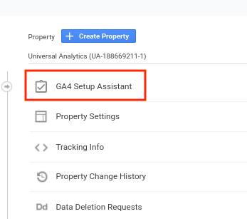 Use the GA4 Setup Assistant