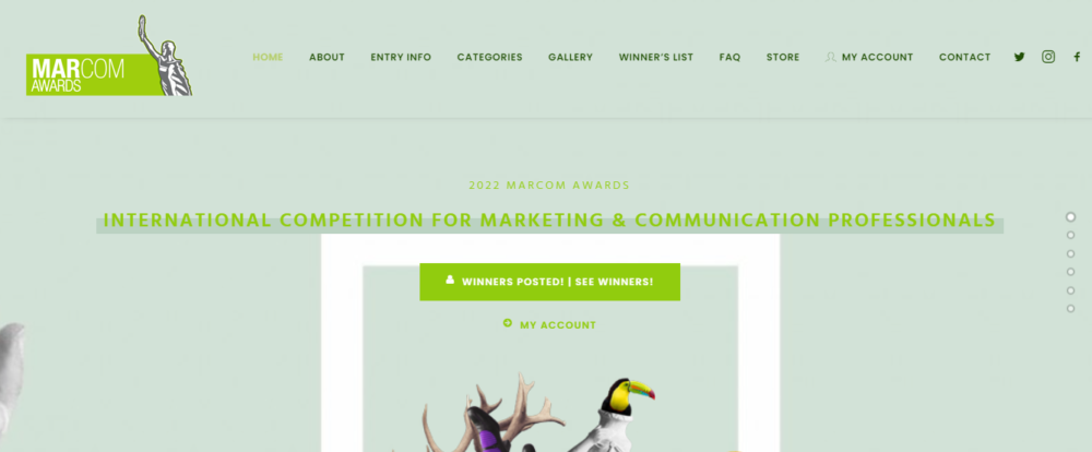 MarCom Awards directory