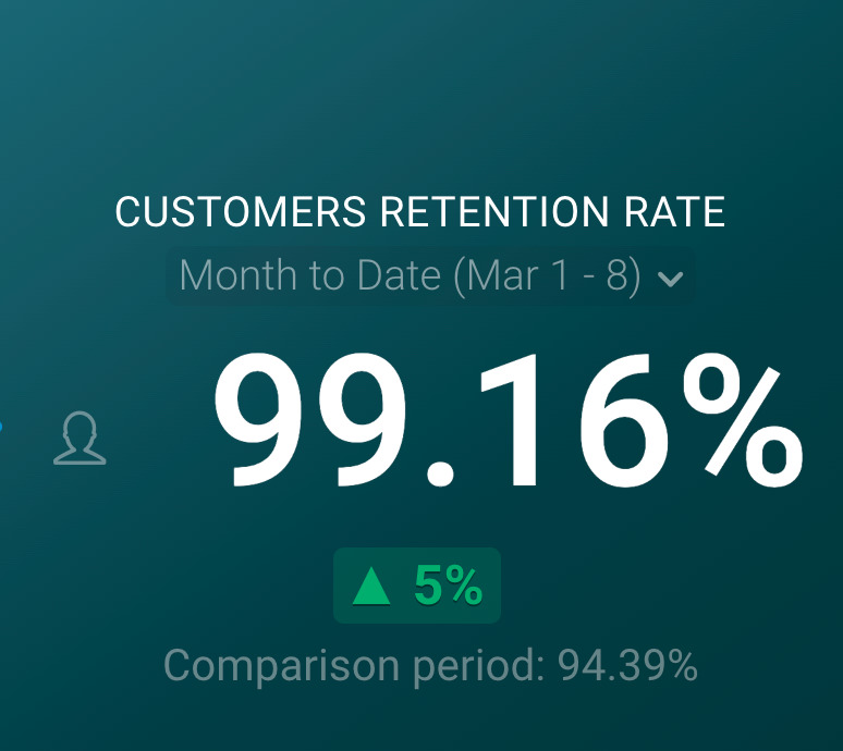 Customer Retention Rate