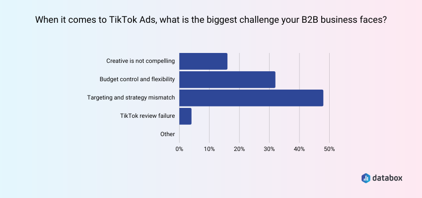 TikTok ads challenges