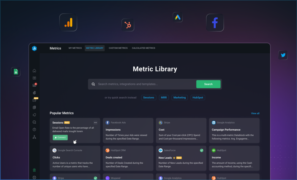 Learn about (and improve) any metric with the Metric Library.