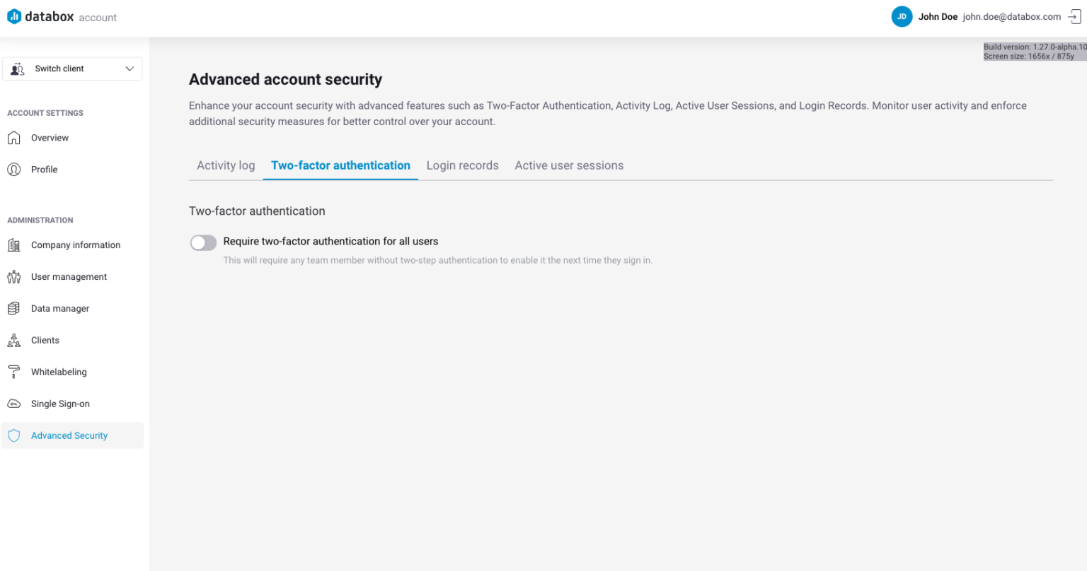 Safeguard Your Data With Advanced Security Settings