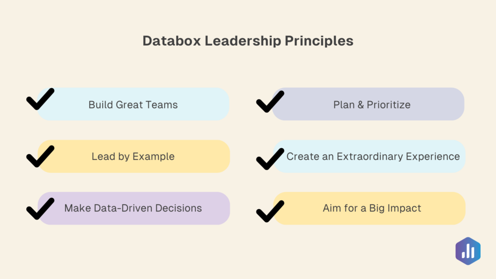 Databox Leadership Principles