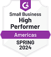 Small Business High Performer Americas Spring 2024