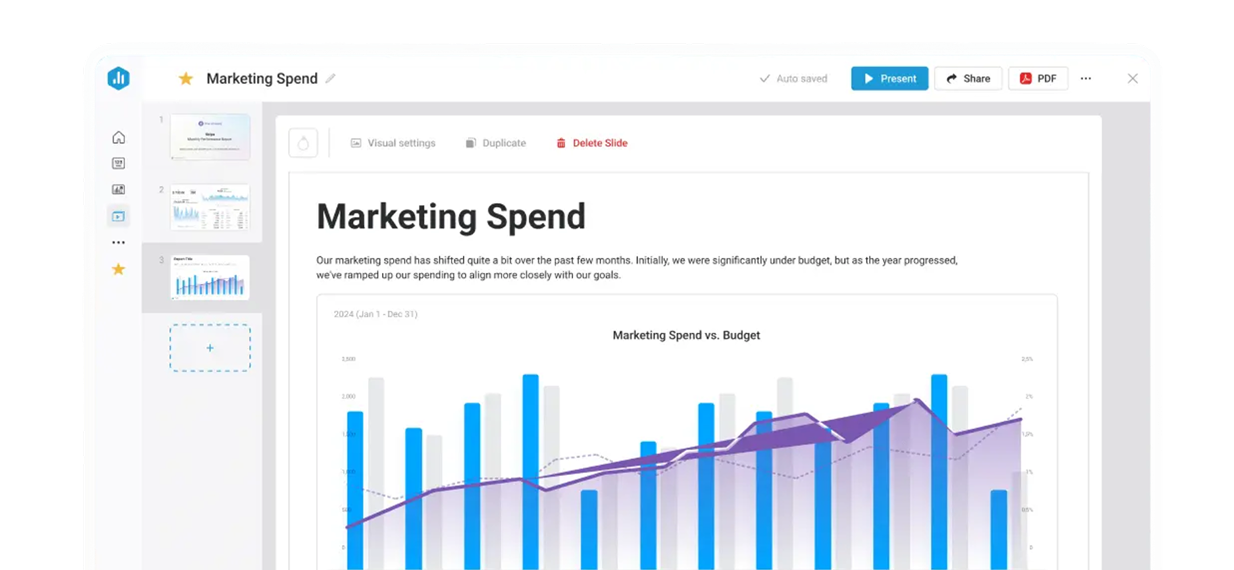 Automate client-ready reports