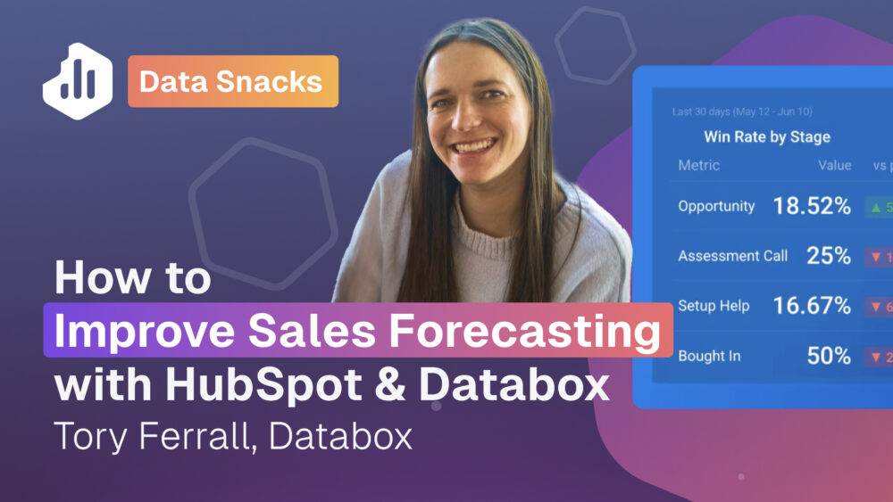How To Calculate Win Probability by Pipeline Stage Using HubSpot and Databox w/ Tory Ferrall