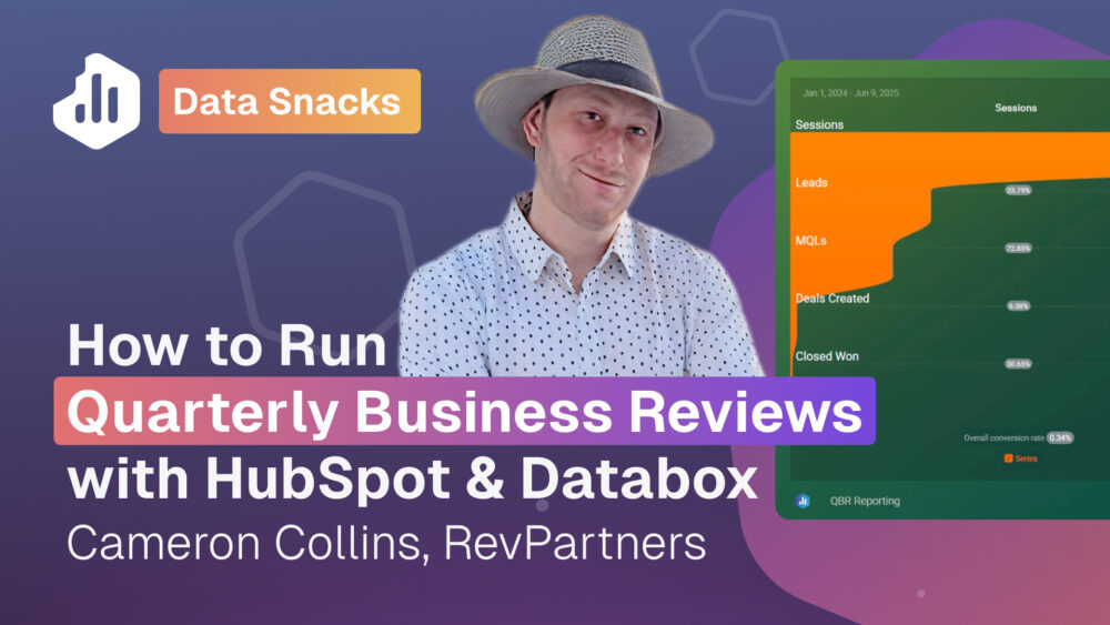 How To Build Better Quarterly Business Review (QBR) Reports with Hubspot and Databox