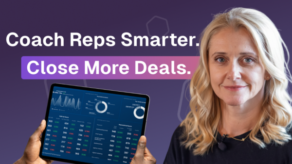 Coach sales reps faster by understanding what drives performance