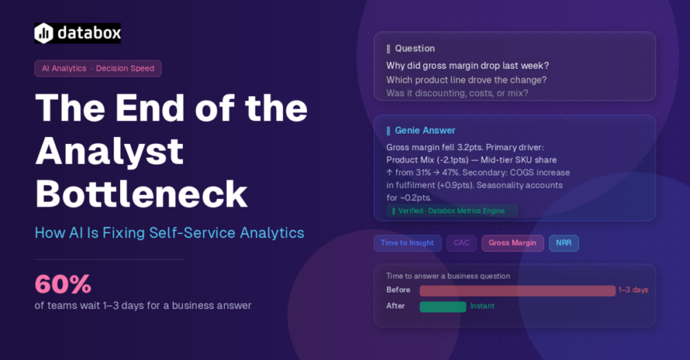 The End of the Analyst Bottleneck: How AI Is Fixing Self-Service Analytics