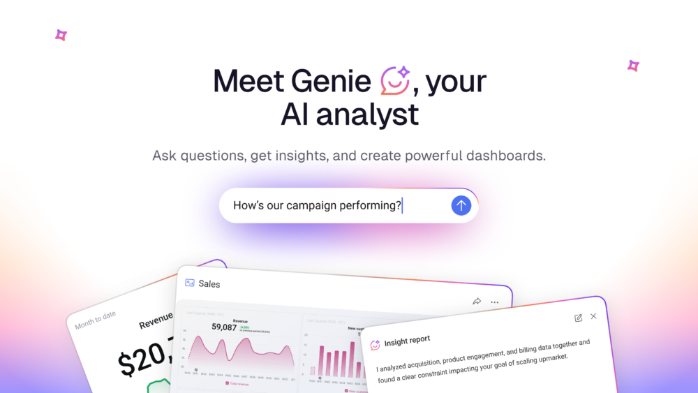 New: Ask your data anything, and get clear answers in seconds