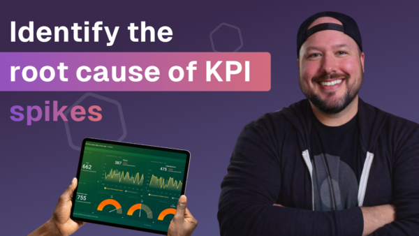 Identify the root cause of KPI spikes faster with AI-powered analysis