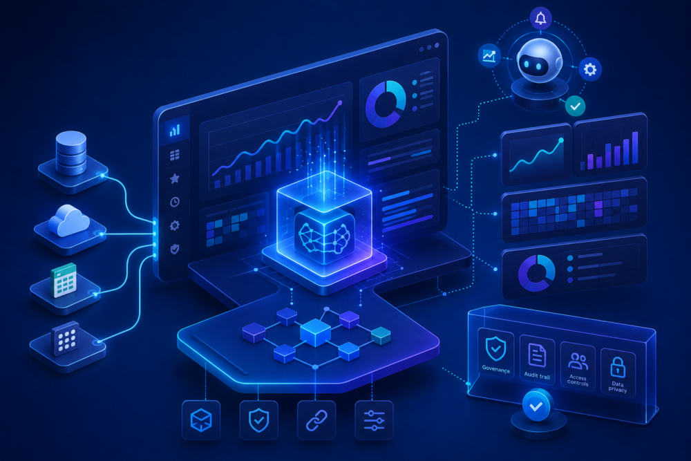Business Analytics Solutions With Embedded Generative AI: An Executive’s Guide to What’s Real in 2026