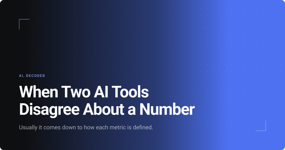 Why Do AI Tools Give Different Numbers for the Same Question?